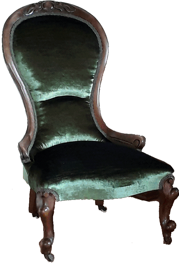 Groene stoel